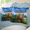 thumbnail image 3 of Minecraft Fundas de almohada de terciopelo con tema, regalos de funda de almohada, decoración para el hogar, cojín de lanzar, regalo de cumpleaños para fans y parejas. 45cm x 45cm., 3 of 6