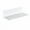 White, variant on 9 Inch Clear Acrylic Floating Shelf, No Drill Adhesive Wall Shelf for Storage, Floating Shelves Damage-Free Expand Wall Space for Living Room, Office, Gaming Room, Bathroom
