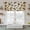 Brown, variant on Western Cowboys Tier Curtains 24 Inch Length, Brown Vintage Country Cactus Cafe Short Curtains for Bathroom Over Sink, Small Kitchen Curtain Light Filtering Tiered Drapes 2 Panels 27.5"Wx24"L
