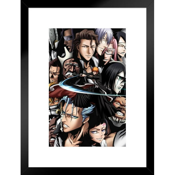 Bleach Poster Anime Merch Manga Group Collage Merchandise Series Comic