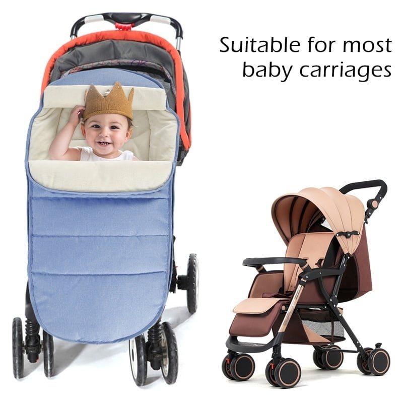 Baby Sleeping Bag Stroller Sleeping Sack Newborn Warm Footmuff for