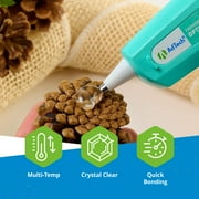 AdTech Crystal Clear Mini Size Multi Temp All Purpose Glue Sticks, 15 Sticks