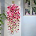 thumbnail image 5 of OAVQHLG3B Artificial Hanging Flowers, Fake Hanging Plants Violets Vines UV Resistant for Wall Home Room Garden Wedding Indoor Outdoor Spring Summer Fall Decoration, 5 of 6