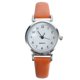 thumbnail image 1 of EeaseMX Reloj vintage para mujer, reloj de pulsera con números romanos, reloj creativo de cuarzo, decoración de muñeca (marrón), 1 of 8
