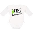 thumbnail image 3 of Inktastic Fight Lymphoma Lime Ribbon Boys or Girls Long Sleeve Baby Bodysuit, 3 of 5