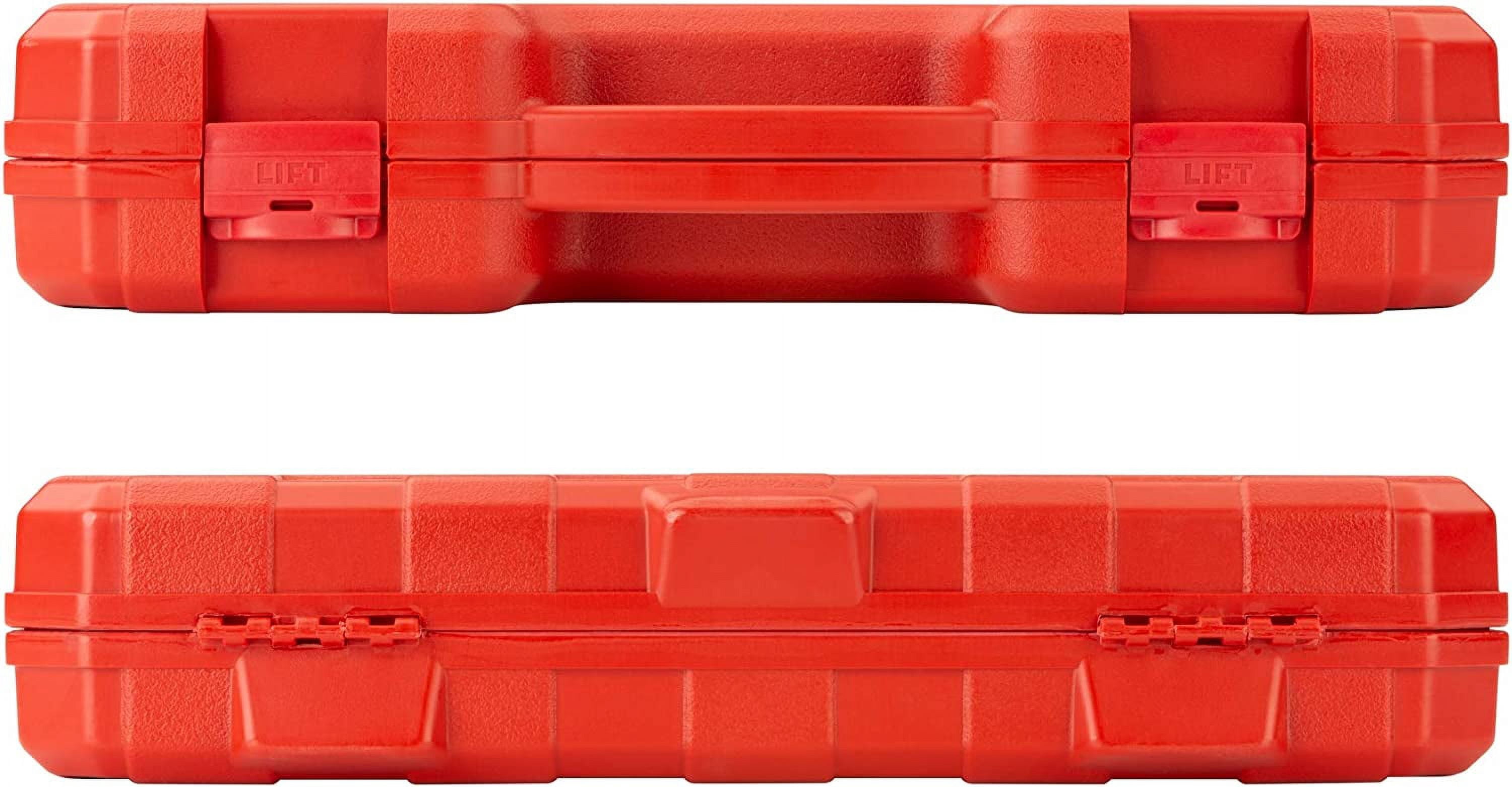 TEKTON 1/2 Inch Drive Shallow 6-Point Impact Socket Set with Case, 31-Piece (8 - 38 mm) | SID92327