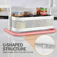 thumbnail image 5 of 3-Tier Rotating Bathroom Organizer, Countertop Vanity Tray, Spice Rack Storage, Easy to Assembly Space-Saving Organizer for Bathroom, Kitchen, Laundry Room, White, 5 of 18