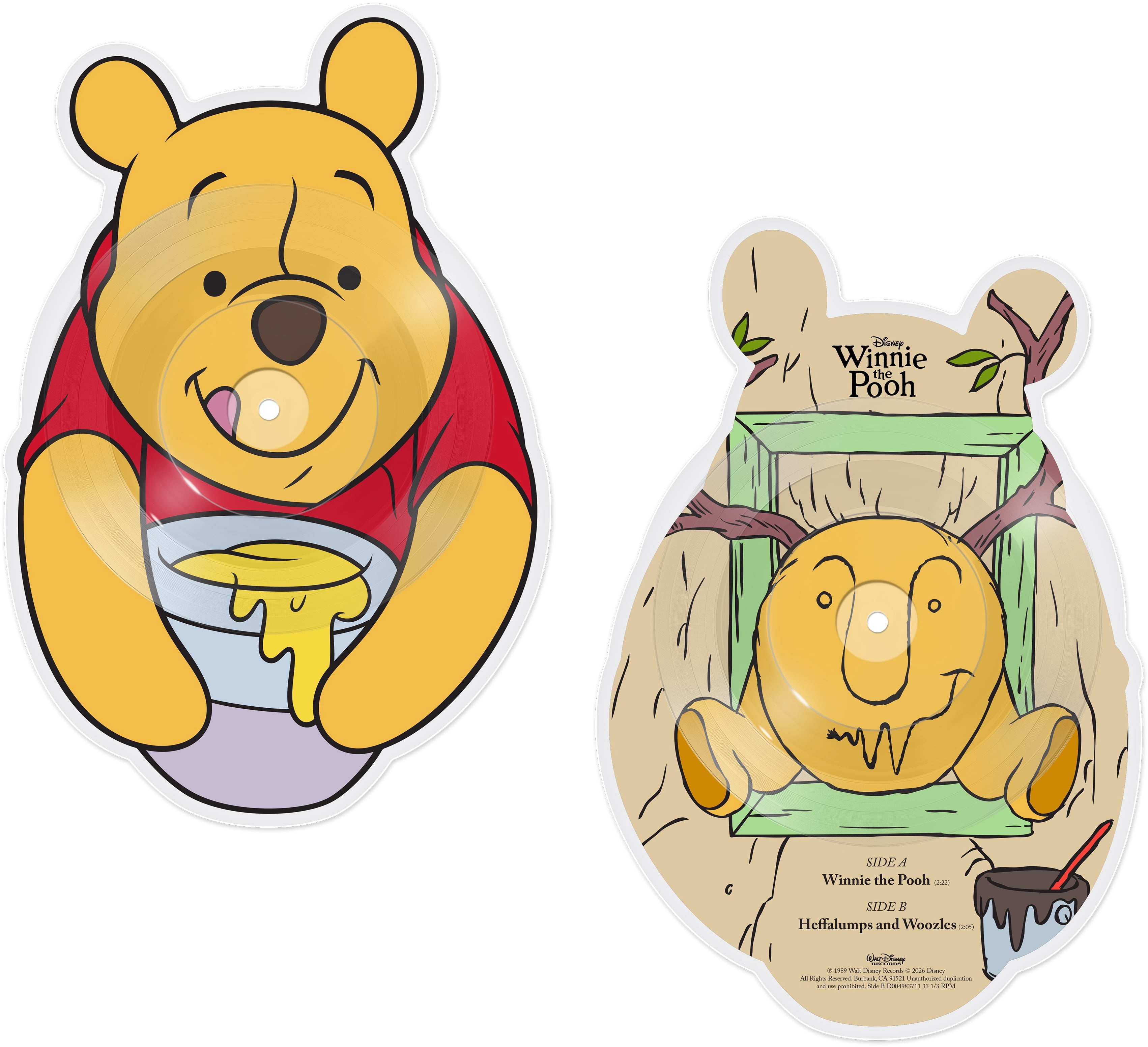 Winnie the Pooh - Winnie the Pooh / Heffalumps and Woozles - Kids & Family - Vinyl