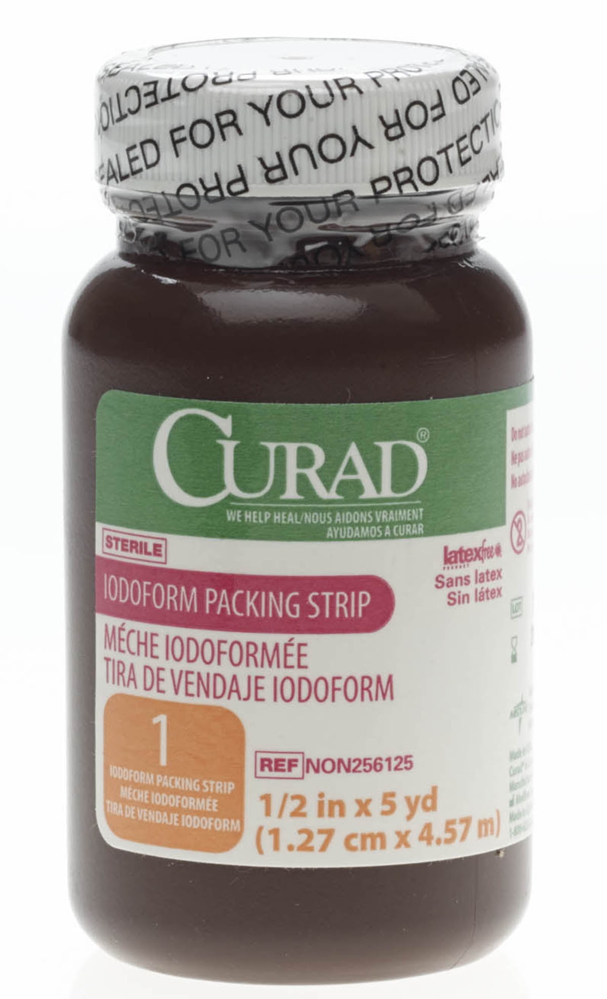 CURAD Sterile Iodoform Packing Strips NON256125H