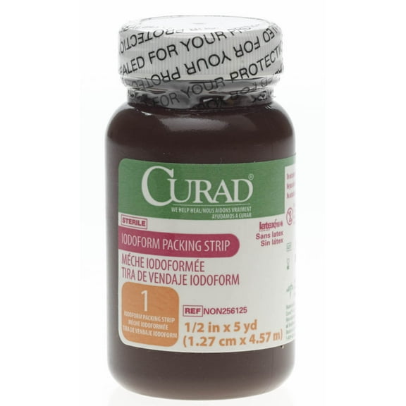 CURAD Sterile Iodoform Packing Strips - NON256125H