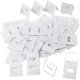 thumbnail image 1 of 10 pcs Clear Vertical Blind Repair Tabs, Blind Replacement Slats Fixer Parts, Foldable Design Blind Repair Shutters, 1 of 5