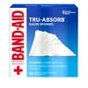 Band Aid Brand First Aid Tru-Absorb Gauze Sponges, 4 in x 4 in, 50 Ct