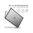 thumbnail image 3 of Case for MacBook Air 15 inch 2023 Release A2941 M2 Chip with Liquid Retina Display Touch ID, Heavy Duty Rugged Hard Shell Shockproof Cover with Keyboard Skin, Type C Adapter, 3 of 7