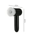 thumbnail image 3 of Rechargeable Cleaning Tools Grout Brush Cleaning Brush With 2 Brush Heads Suitable For Bathroom Wall Tiles Floor Bathtub Kitchen, 3 of 5