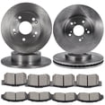 thumbnail image 1 of Brakes Kits, CCIYU Front Rear Premium Brake Rotors + Ceramic Brake Pads fit for 2004-2008 for Acura TSX,2003-2007 for Honda Accord, 1 of 5