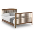 Delta Children Hanover 6in1 Convertible Baby Crib, Chestnut