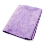 Unique Bargains Portable Water Absorbent Synthetic Chamois Car Clean Cloth Towel No-scratched for Vehicles Car Purple