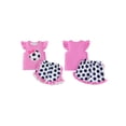 thumbnail image 2 of BemeyourBBs Toddler Baby Girls Football Outfit Infant Baby Girls Summer 2 Piece Outfits Flying Short Sleeve Soccer Bow Embroidered TShirt Tops Ruffle Trim Shorts Sets Toddler Girls Summer Outfit, 2 of 9