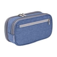 thumbnail image 2 of Soft Pencil Case,Colored Pencil Pouch Cute Pencil Box Zipper Pouch Pencil Bag,Pencil Holders Aesthetic Supplies Classroom Must Haves Hard Shell Pencil Case Pen, Pencil & Marker Cases Blue, 2 of 9