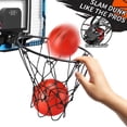 thumbnail image 2 of Basketball Hoop Indoor for Kid, Zacro Over The Door Mini Basketball Hoops with Electronic Scoreboard & 3 Balls, Basketball Toy for Kids Boys Teens Gift - 15.7" x 11.8", 2 of 8