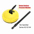 thumbnail image 3 of High Pressure Washer Surface Cleaner For Karcher K-Series Pistol Grip - Professional Cleaning With Two Rotating Nozzles And Adapter For Vertical Surfaces, 3 of 5