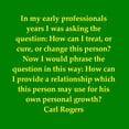 thumbnail image 3 of CafePress - Carl Rogers Quote Women's Dark Pajamas - Women's Short Sleeve Print T-Shirt and Pants Dark Cotton Pajama Set, 3 of 7