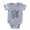 Heather Grey, variant on CafePress - Alice Not Myself Today_Wh - Cute Infant Baby Football Bodysuit