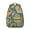 Olive-green-54, variant on Vintage Mushroom School Backpack Whimsical Fairy Tale Mushroom and Cottagecore Fungi Design Aesthetic Psychedelic Trippy Backpack