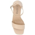 thumbnail image 5 of Journee Women's Valenncia SuperNatural Shades Open Square Toe Ankle Strap Sandals, 5 of 10