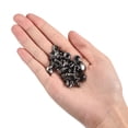 thumbnail image 4 of Unique Bargains 100 Sets Leather Rivets 9mm Double Cap Rivets 8mm Height Metal Studs Rivet, Gun-black, 4 of 5