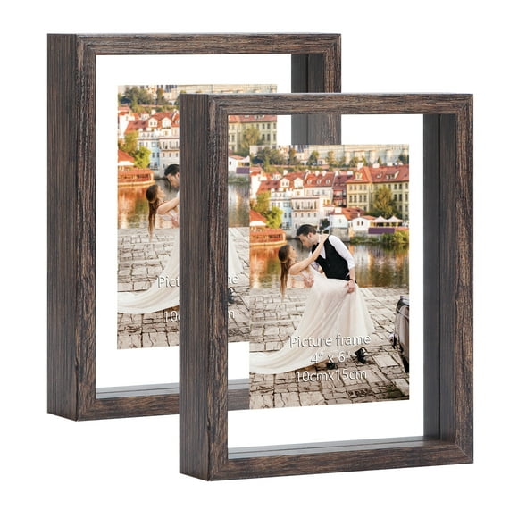 Double 4x6 Picture Frames