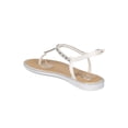 thumbnail image 3 of Women T-Strap Rhinestone Embellished Flat Sandal - 18005 by SBUP Collection, 3 of 6