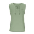 thumbnail image 6 of Jyeity Mens Tank Top Linen Breathable V-Neck Tank Top, with Pockets Solid Color Loose Tank Tops, 6 of 6