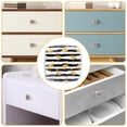 thumbnail image 5 of 4 Pieces Set Drawer Pulls Handle Square Wardrobe Cabinet Knobs with Stainless Steel Screws Furniture Kitchen Decor, 5 of 5