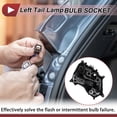 thumbnail image 3 of 1 Conector de bombilla para luz trasera izquierda para Peugeot 301 2017-2020, 3 of 7
