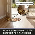 thumbnail image 3 of Unique Design Door Mat, Low Pile Front Doormat Outside Entrance for Efficient Dirt Trapping，All Weather Front Door Mat Indoor Entrance, Anti Slip Welcome Matt Outdoor, 3 of 5