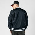 thumbnail image 2 of Men's New Era x Alpha Industries Navy Houston Astros Full-Zip Bomber Jacket, 2 of 5