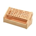 thumbnail image 4 of Organizador de destornilladores de madera, estante de almacenamiento, creativo, resistente, versátil, soporte para herramientas de mano, soporte para, 4 of 8