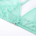 thumbnail image 6 of Varsbaby Women's Sexy Lace See Through Underwear Wirefree bras, 6 of 9
