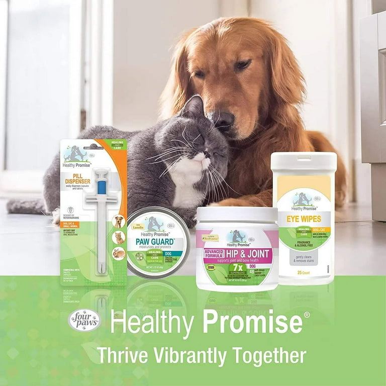 Four Paws Healthy Promise Aloe Ear Mite Relief Drops Pet Medicine for Cats 0.75 Fl. Oz. Walmart