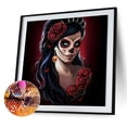 thumbnail image 1 of Cuadros Decorativos Calavera dama 5D diamante pintura DIY mosaico cuadrado completo imagen (ZQF8106) Tmvgtek embutido en tela, 1 of 8
