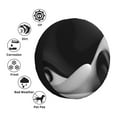 thumbnail image 4 of Gaeub Black White Fluid Sculpture 14-17in Tire Cover, Spare Tire Cover, for Camper Caravan, Trailer, Car, Truck, SUV, Jeep-14 inch, 4 of 6