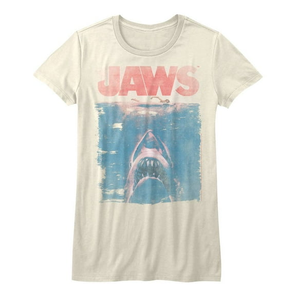 Jaws Fade Natural Junior Women's T-Shirt