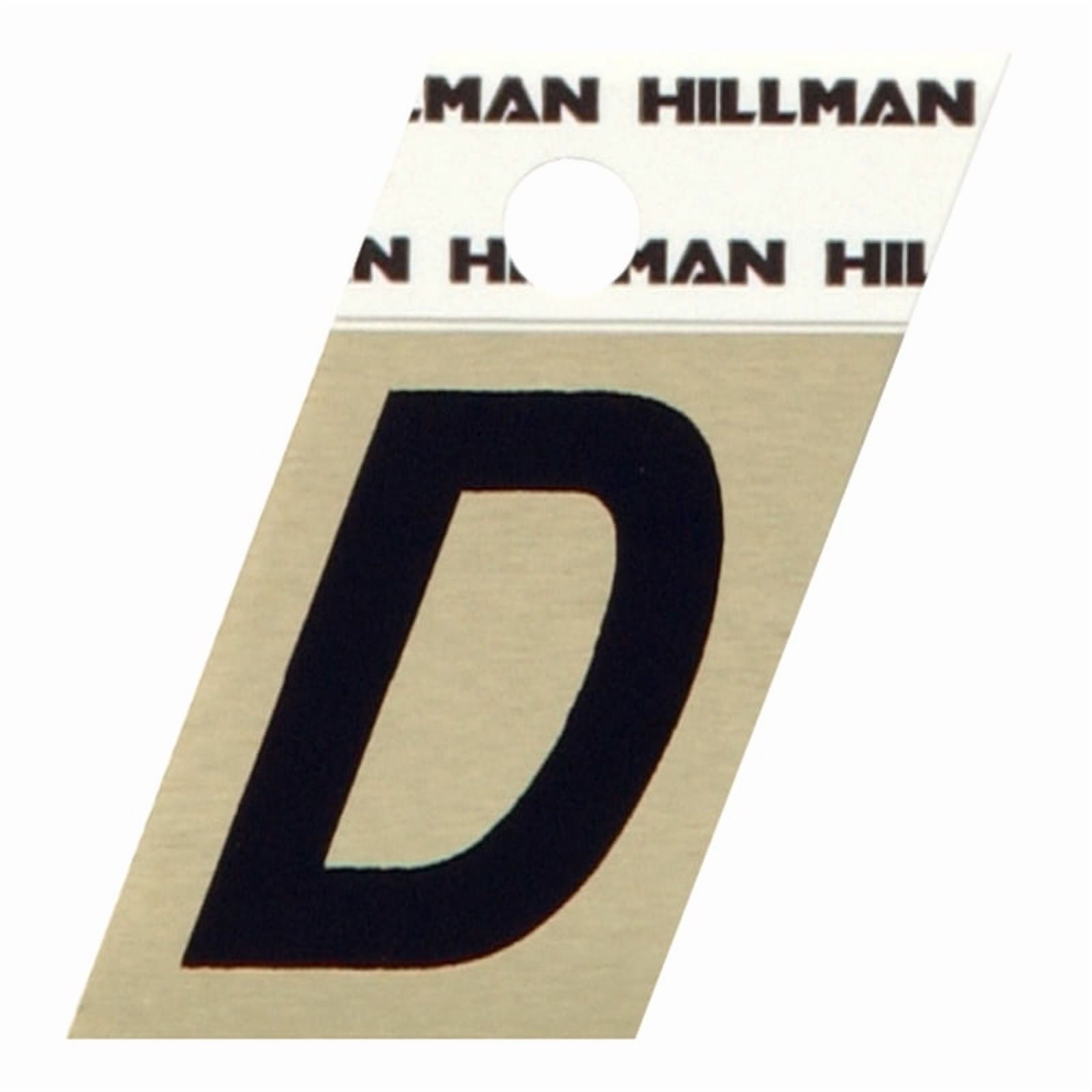 Hillman Zahlen & Buchstaben Kit – 35 Zeichen, Selbstklebend, Für Hausnummern, Schilder & Mehr