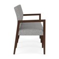thumbnail image 3 of Pemberly Row Waiting Reception 3 Seat Tandem Seating No Center Arms in Gray, 3 of 5