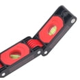 thumbnail image 3 of 720mm 6-Section Foldable Aluminum Level Tool with Magnetic Function – Compact Hinged Design for Multi-Angle Measurement, Rust-Resistant & Drop-Protected, Ideal for Plumbing, Stairs, Corners, and, 3 of 6