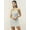 Off White, variant on Dressberry Floral Casual Sleeveless Thigh Length Bodycon, Dress (Women's) Size XS