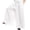 White, variant on WIZUTIZ Linen Pants Men, Men Casual Fashion Solid Mid-Rise Straight Lace-Up Elastic Waist Loose Casual Pants up to 45% Off