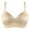 Beige, variant on 2023 Summer Savings! Bras for Womens,loopsun Women Fashion Printed Bra Wire Free Underwear One-Piece Bra Everyday Underwear