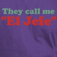 thumbnail image 3 of CafePress - El Jefe Dark T Shirt - Men's Classic Graphic Cotton T-Shirt, 3 of 4